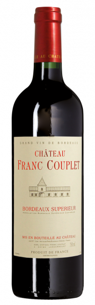 2020er Chateau Franc Couplet AC Bordeaux Superieur AC